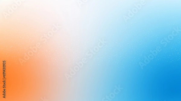 Fototapeta Blue and orange gradient abstract background. PowerPoint and webpage landing page background.