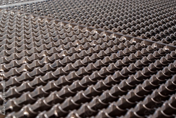 Fototapeta abstract metal grid background