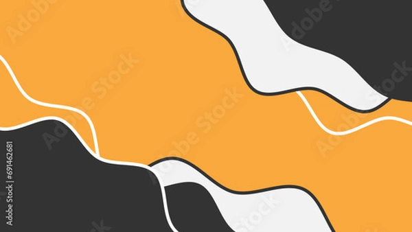 Fototapeta Wave art abstract Background, Clean style backgrounds. Applicable for any graphic works.