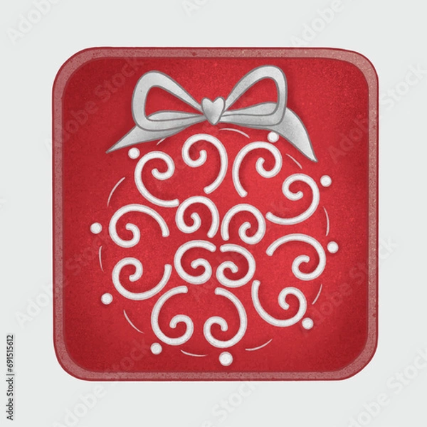 Obraz Christmas Decorated Cookies
