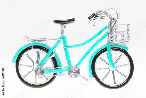 Obraz Aqua Handmade Bicycle Figure