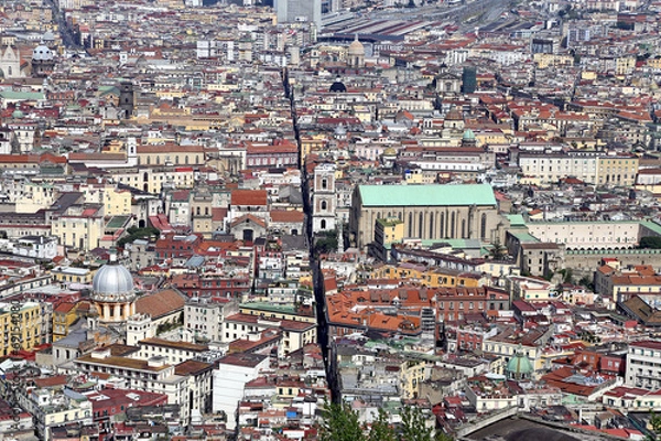 Fototapeta Panorama of Naples - Italy