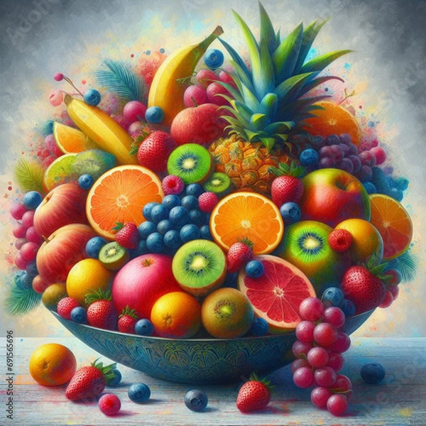 Obraz fruits and vegetables