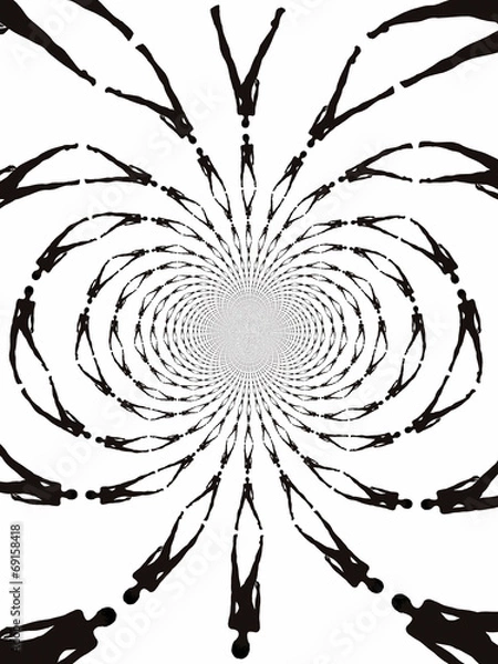 Obraz Female Silhouettes