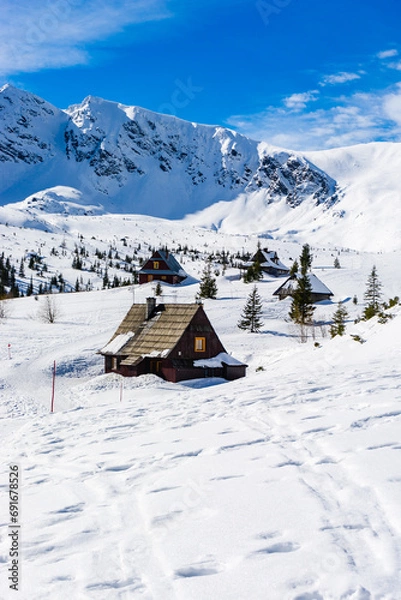 Obraz Winter in the Tatra Mountains