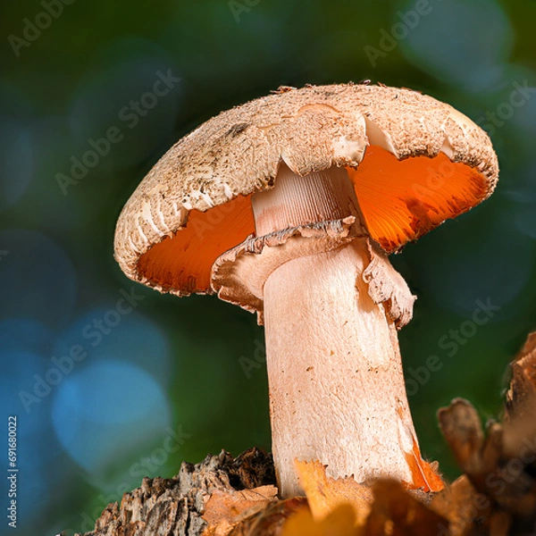 Fototapeta mushrooms in the forest