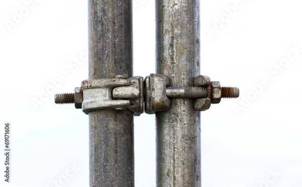Fototapeta scaffolding elements