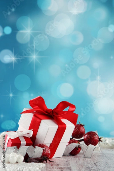 Obraz Christmas background