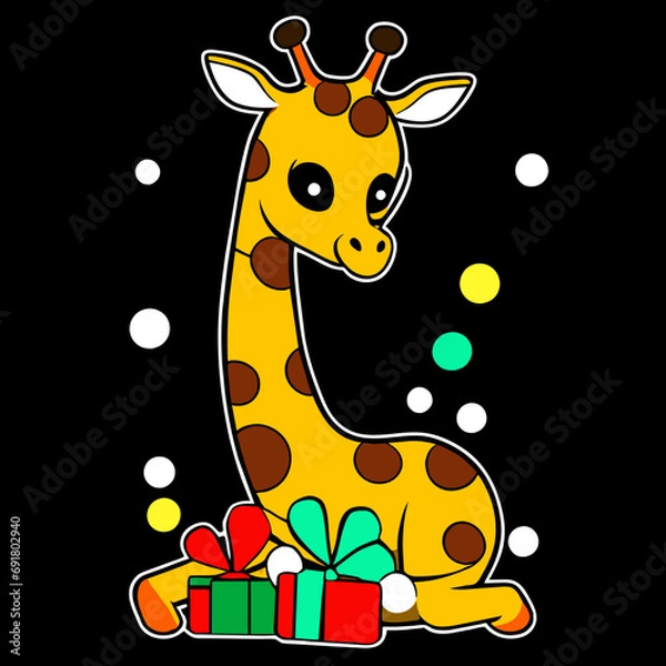 Obraz giraffe