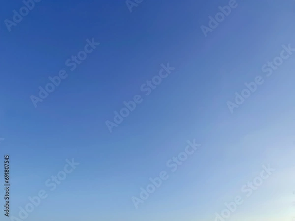 Obraz clear blue sky, background
