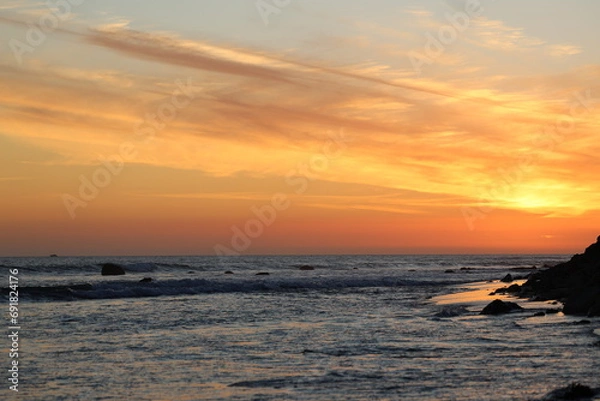 Obraz Evening in Malibu