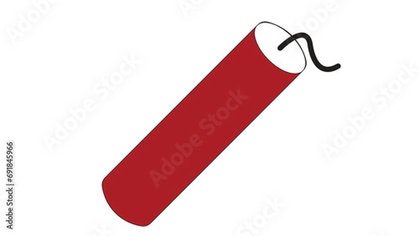 Obraz dynamite bomb dynamite vector icon