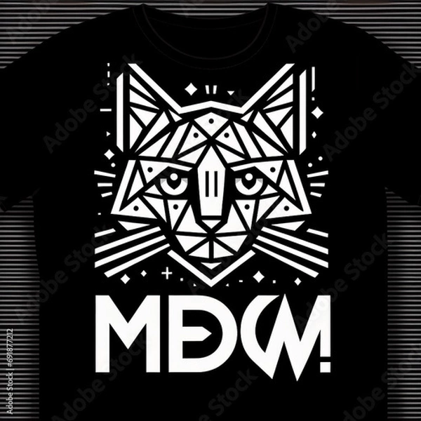 Obraz abstract black and white background