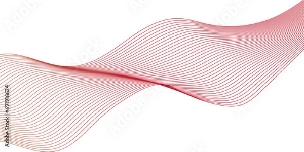 Fototapeta Abstract modern background futuristic energy sound waves technology concept background. Abstract background wave line in vector business texture. Pattern line blend curve flow futuristic background.