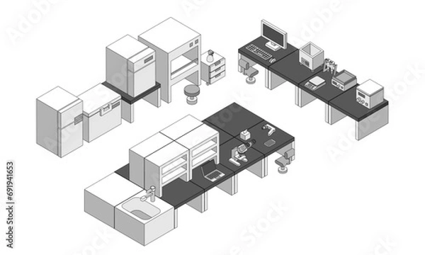 Obraz バイオ研究室