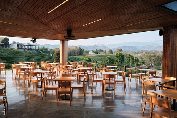 Obraz restaurant in the resort