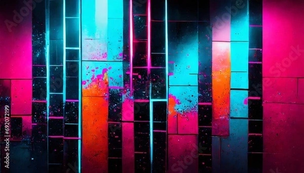 Fototapeta ABSTRAKCYJNA ŚCIANA