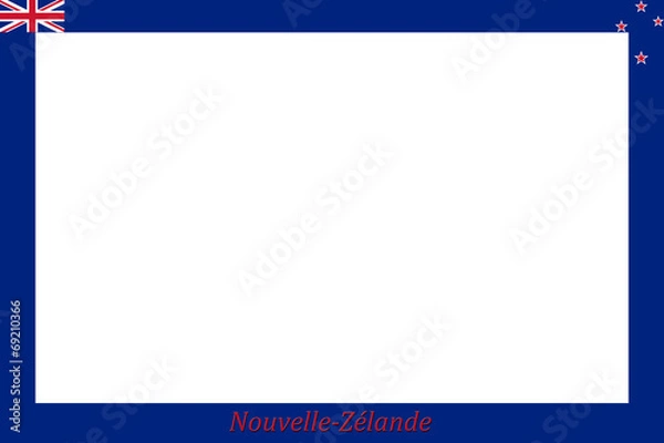 Obraz Rahmen Neuseeland