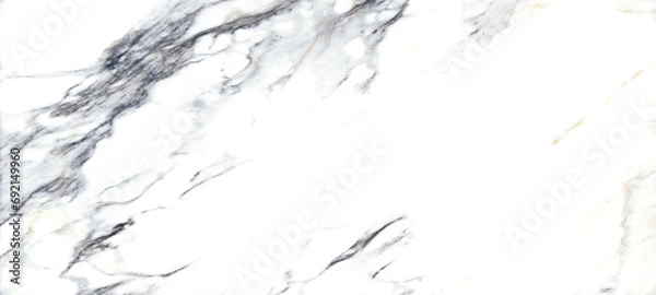 Fototapeta White Marble texture abstract background pattern with high resolution. Marble granite background wall surface.