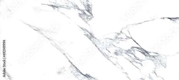 Fototapeta White Marble texture abstract background pattern with high resolution. Marble granite background wall surface.