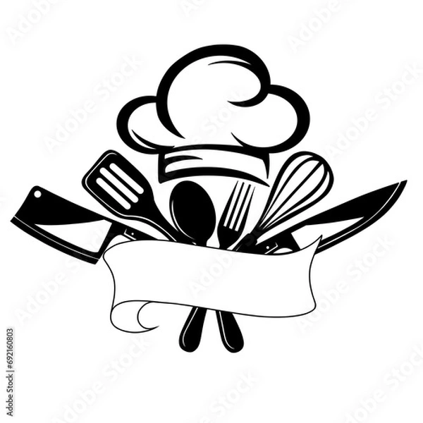 Obraz logo for restaurant