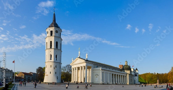 Obraz Vilnius. The Cathedral Square