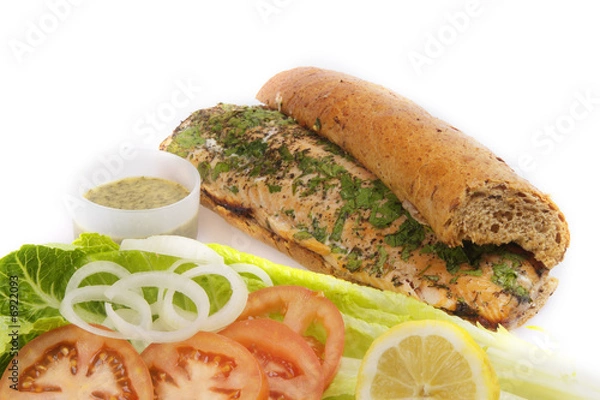 Fototapeta Healthy sandwich