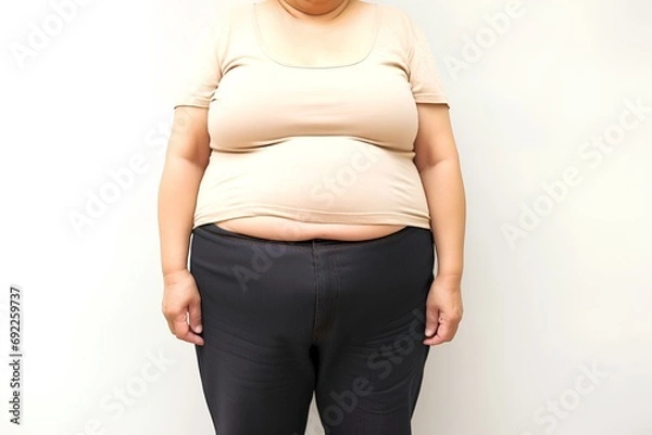 Obraz 太っている高齢の女性