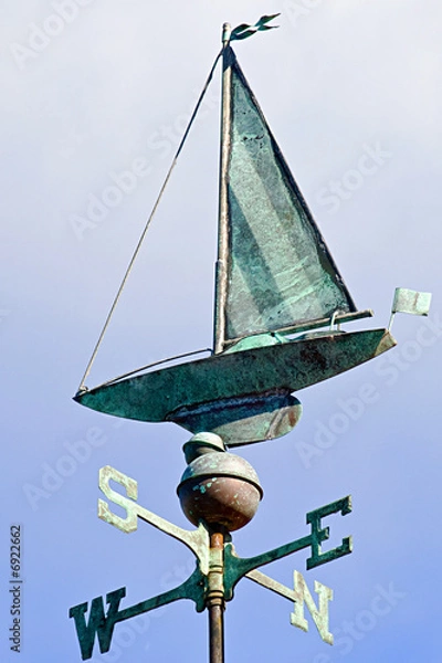Fototapeta yacht windvane