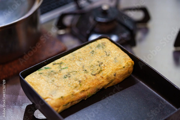 Obraz 玉子焼き 厚焼き玉子 Japanesefoods