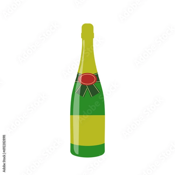 Obraz シャンパンボトル