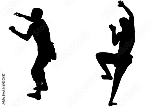 Obraz Climb in black