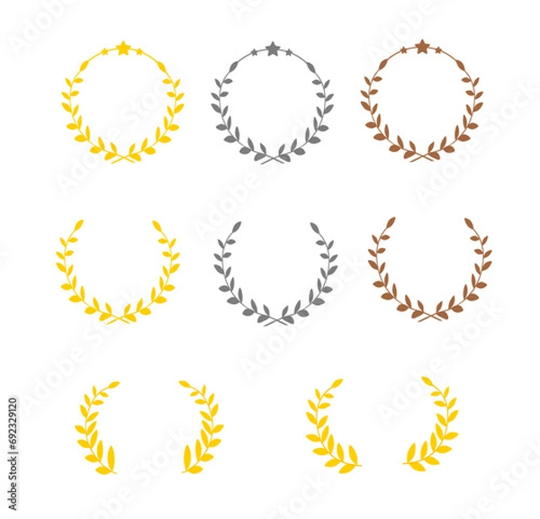 Obraz 월계관 모음