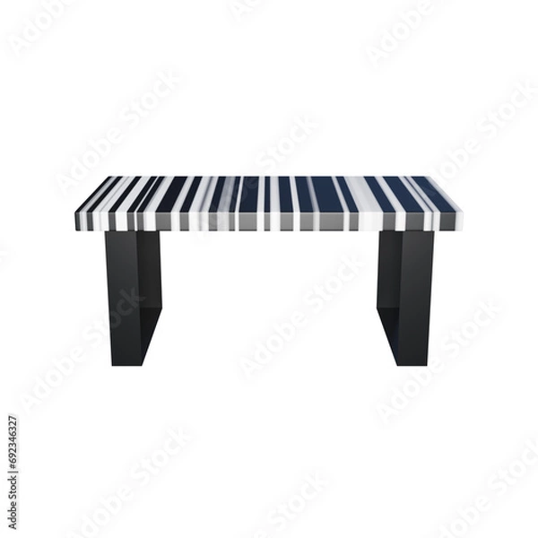 Fototapeta 3D rendering of the table