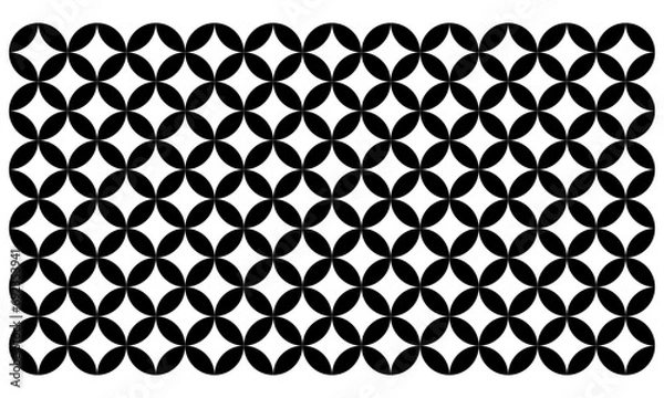 Obraz basic pattern in illustrator
