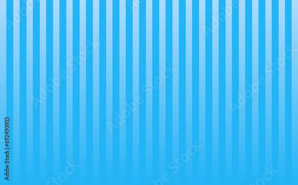 Obraz 水色のグラデーションストライプ背景素材