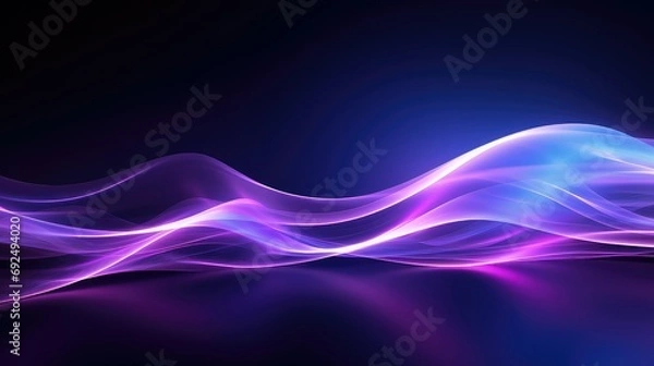 Fototapeta renewable glow energy background illustration sustainable wind, green environment, innovation technology renewable glow energy background