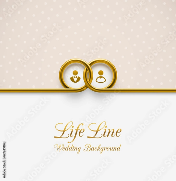 Fototapeta Tło wesele