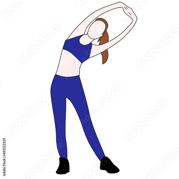 Obraz person exercising