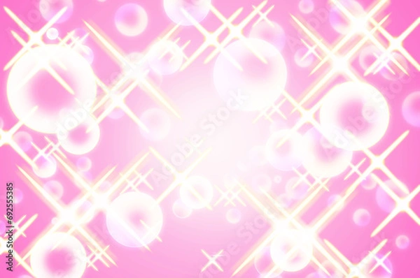 Fototapeta 背景素材_イメージ_ピンク