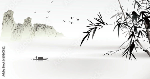 Fototapeta Chinese painting