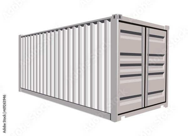 Fototapeta Container