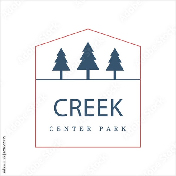 Obraz Creek Logo Design