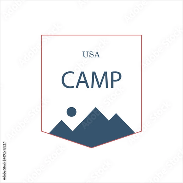 Obraz Ridge Logo Design