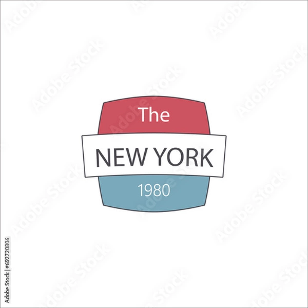 Obraz The New York Tiny Logo Design