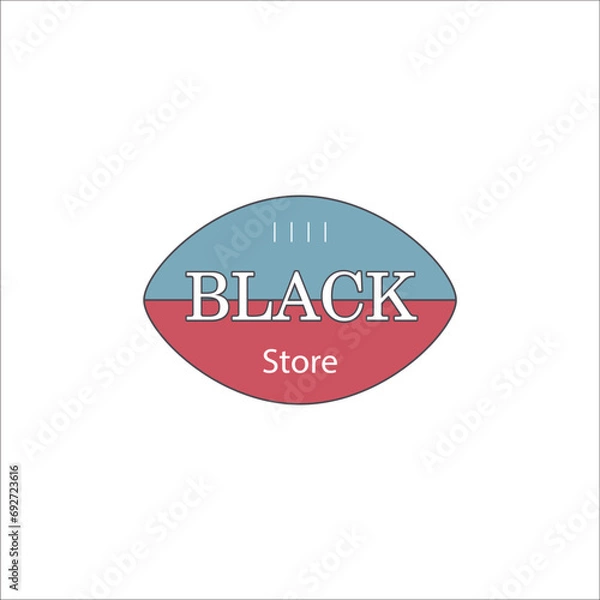 Obraz Black Store Tiny Logo Design