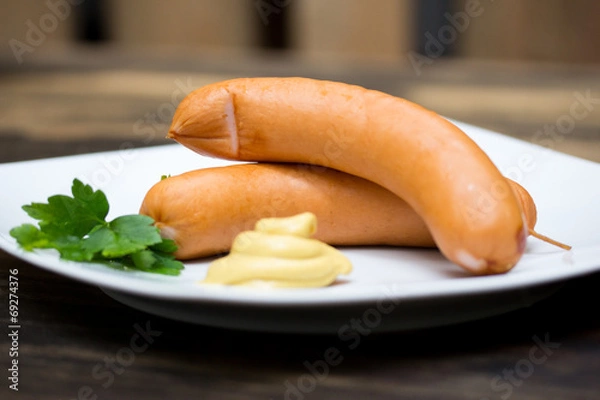 Obraz Przekąska Bockwurst