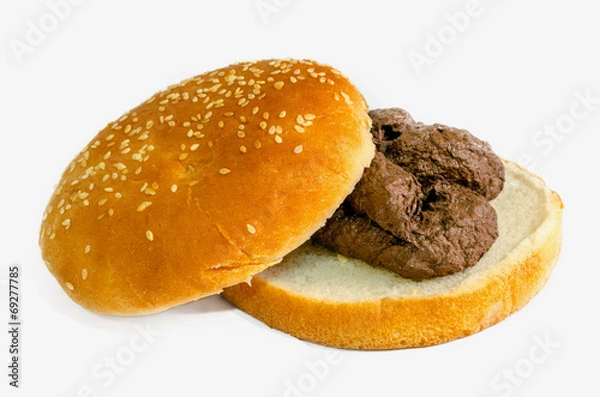Obraz Gówniany burger