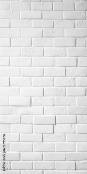 Fototapeta 白いレンガでできた壁面