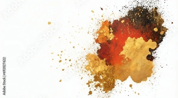 Fototapeta Golden Element Creative Background